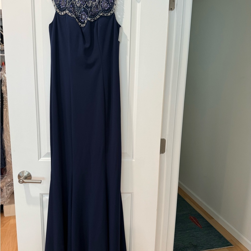 MAKE ME AN OFFER MOVING SALE EVERYTHING MUST GO Alex Evenings Blue Gown